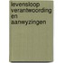 Levensloop verantwoording en aanwyzingen