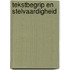 Tekstbegrip en stelvaardigheid