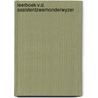 Leerboek v.d. assistentzwemonderwyzer door Joseph Martin Bauer