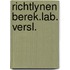 Richtlynen berek.lab. versl.