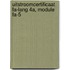 Uitstroomcertificaat FA-lang 4A, module FA-5