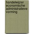 Handelwijzer economische administratieve vorming