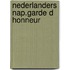 Nederlanders nap.garde d honneur