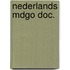 Nederlands mdgo doc.