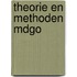 Theorie en methoden mdgo