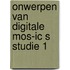Onwerpen van digitale mos-ic s studie 1