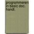 Programmeren in basic doc. handl.