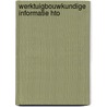 Werktuigbouwkundige informatie hto door Onbekend