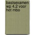 Basisexamen wp 4.2 voor het mbo