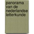 Panorama van de Nederlandse letterkunde
