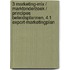3 Marketing-mix / marktonderzoek / principes beleidsplannen, 4.1 export-marketingplan