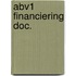 Abv1 financiering doc.