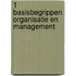 1 Basisbegrippen organisatie en management