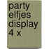 Party elfjes display 4 x
