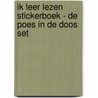 Ik leer lezen stickerboek - De poes in de doos set door H. van Vught