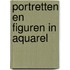 Portretten en figuren in aquarel