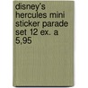 Disney's Hercules mini sticker parade set 12 ex. a 5,95 door Onbekend