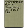Disney Hercules kleur- en stickerboekje set 12 ex. a 4,95 by Unknown