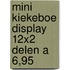 Mini kiekeboe display 12x2 delen a 6,95
