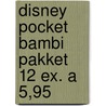 Disney pocket Bambi pakket 12 ex. a 5,95 door Onbekend