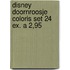 Disney Doornroosje coloris set 24 ex. a 2,95