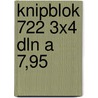 Knipblok 722 3x4 dln a 7,95 door Onbekend