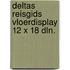 Deltas reisgids vloerdisplay 12 x 18 dln.