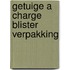 Getuige a charge blister verpakking