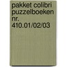 Pakket colibri puzzelboeken nr. 410.01/02/03 by Unknown