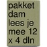 Pakket dam lees je mee 12 x 4 dln