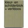 Kleur- en schilderblok + verfdoos by Unknown