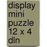 Display mini puzzle 12 x 4 dln door Onbekend