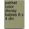 Pakket color disney babies 6 x 4 dln door Onbekend