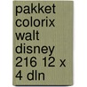 Pakket colorix walt disney 216 12 x 4 dln door Onbekend