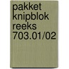 Pakket knipblok reeks 703.01/02 door Onbekend