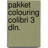Pakket colouring colibri 3 dln. door Onbekend