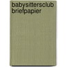 Babysittersclub briefpapier door Onbekend