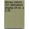 Disney coloris 101 dalmatiers display 24 ex. a 2,95 door Onbekend