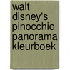 Walt disney's pinocchio panorama kleurboek door Onbekend