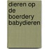 Dieren op de boerdery babydieren