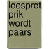 Leespret prik wordt paars