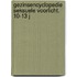 Gezinsencyclopedie seksuele voorlicht. 10-13 j