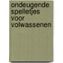 Ondeugende spelletjes voor volwassenen