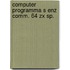 Computer programma s enz comm. 64 zx sp.