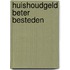 Huishoudgeld beter besteden