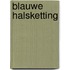 Blauwe halsketting