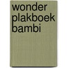 Wonder plakboek bambi door Onbekend