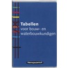 Tabellen voor bouw- en waterbouwkundigen door R. Blok