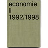 Economie II 1992/1998 door J.J. Rasch