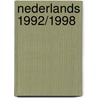 Nederlands 1992/1998 by M. Reints